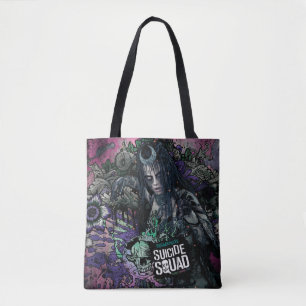 Suicide Squad   Enchantress Character Graffiti Tote Bag