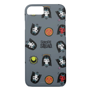 Suicide Squad   Enchantress Emoji Pattern iPhone 8/7 Case
