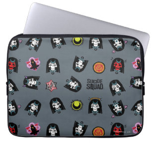 Suicide Squad Enchantress Emoji Pattern Laptop Sleeve