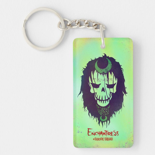 Suicide Squad | Enchantress Head Icon Key Ring (Front)