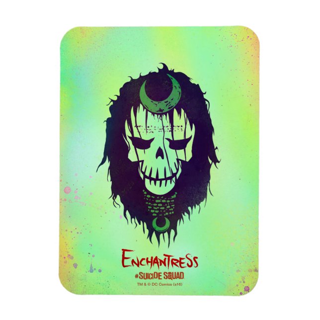 Suicide Squad | Enchantress Head Icon Magnet (Vertical)
