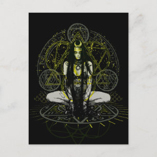 Suicide Squad   Enchantress Magic Circles Postcard