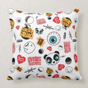 Suicide Squad   Friends Forever Pattern Cushion