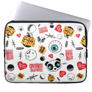 Suicide Squad   Friends Forever Pattern Laptop Sleeve