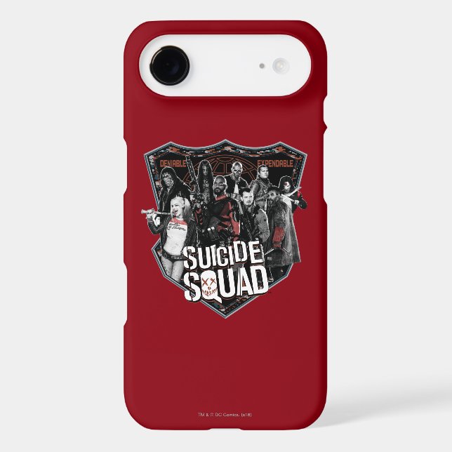 Suicide Squad | Group Badge Photo Case-Mate iPhone Case (Back)