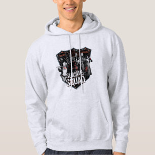 Suicide Squad   Group Badge Photo Hoodie