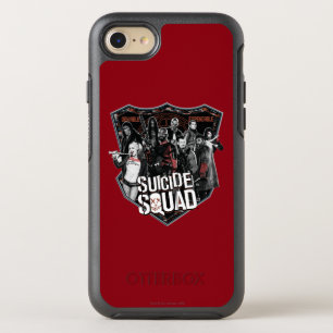 Suicide Squad   Group Badge Photo OtterBox Symmetry iPhone 8/7 Case