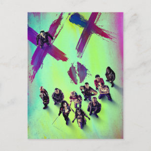 Suicide Squad   Group Poster Postcard