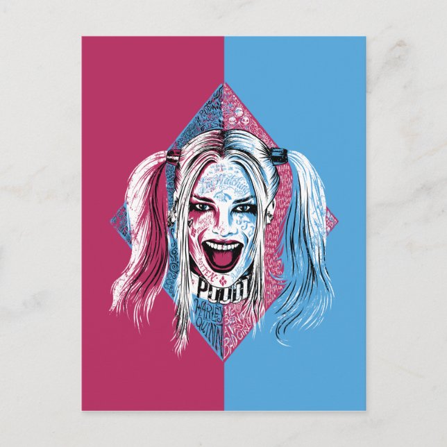 Suicide Squad | Harley Laugh Postcard (Front)