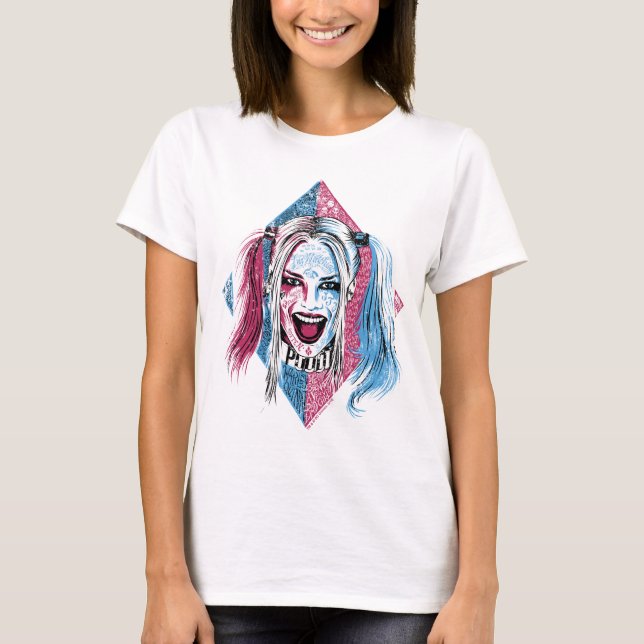 Suicide Squad | Harley Laugh T-Shirt (Front)