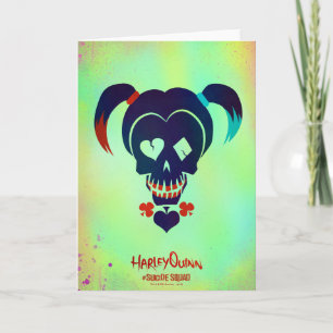 Suicide Squad   Harley Quinn Head Icon Card