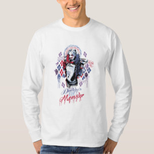 Suicide Squad Harley Quinn Inked Graffiti T-Shirt