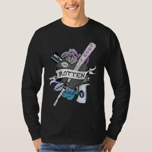 Suicide Squad Harley Quinn "Rotten" Tattoo Art T-Shirt
