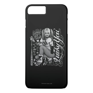 Suicide Squad | Harley Quinn Typography Photo iPhone 8 Plus/7 Plus Case
