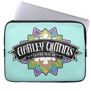 Suicide Squad Harley Quinn's Tattoo Parlour Lotu Laptop Sleeve