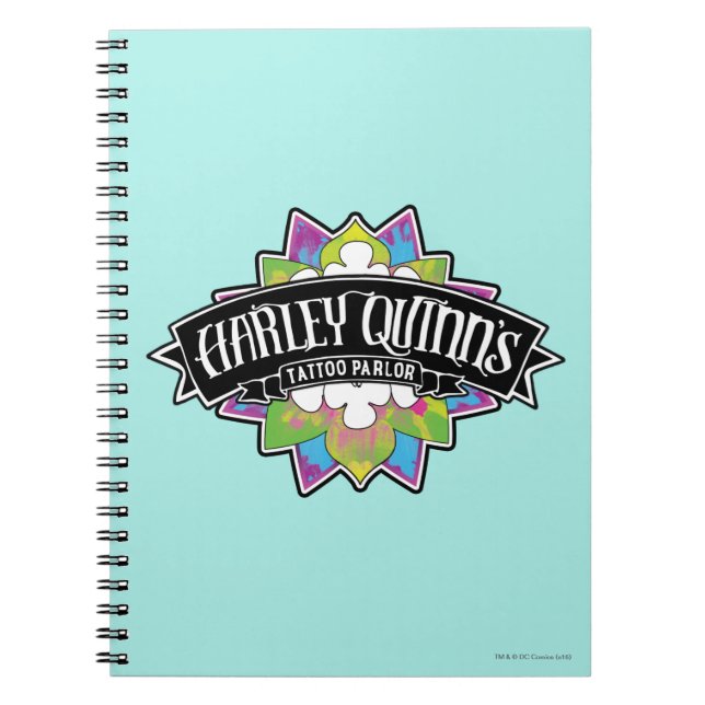 Suicide Squad | Harley Quinn's Tattoo Parlour Lotu Notebook (Front)