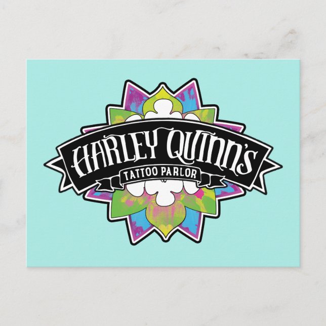 Suicide Squad | Harley Quinn's Tattoo Parlour Lotu Postcard (Front)