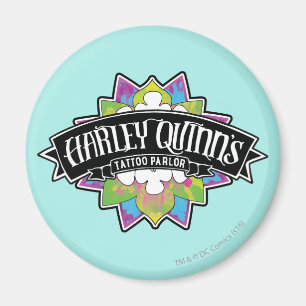 Suicide Squad   Harley Quinn's Tattoo Parlour Magnet