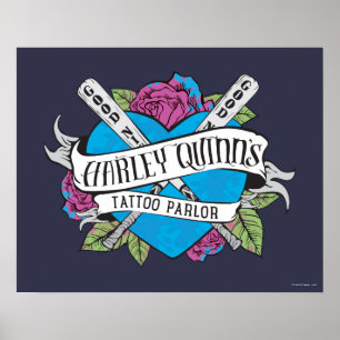 Suicide Squad   Harley Quinn's Tattoo Parlour Poster