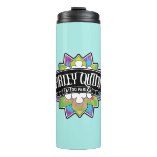 Suicide Squad   Harley Quinn's Tattoo Parlour Thermal Tumbler
