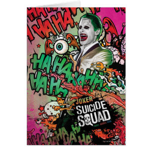 Suicide Squad Joker Character Graffiti