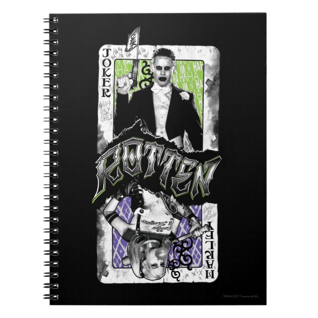 Suicide Squad | Joker & Harley Rotten Notebook (Front)