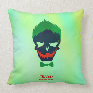 Suicide Squad   Joker Head Icon Cushion