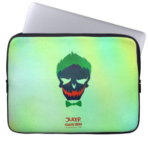 Suicide Squad   Joker Head Icon Laptop Sleeve