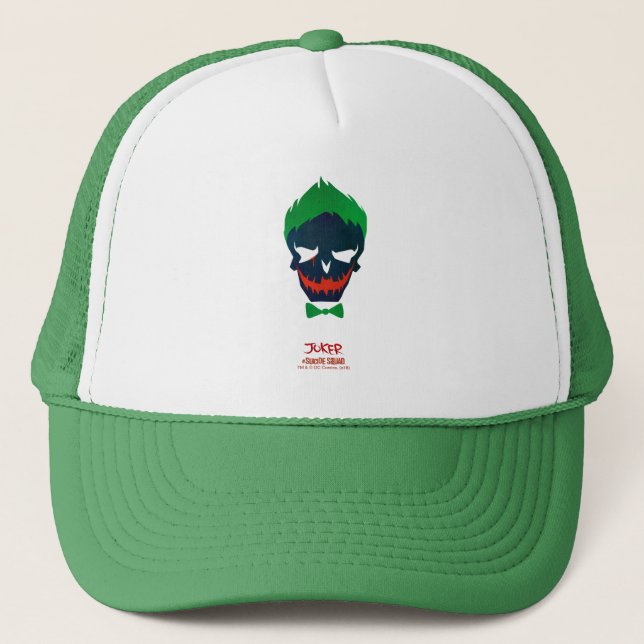 Suicide Squad | Joker Head Icon Trucker Hat (Front)