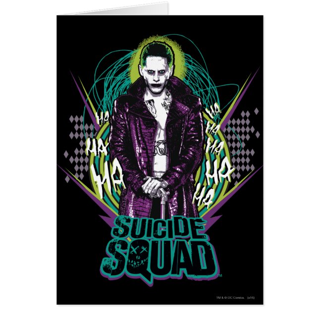 Suicide Squad | Joker Retro Rock Graphic (Front)