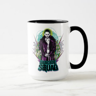 Suicide Squad   Joker Retro Rock Graphic Mug