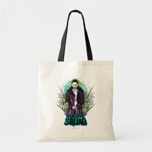 Suicide Squad Joker Retro Rock Graphic Tote Bag