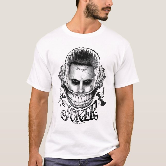 Suicide Squad | Joker Smile 2 T-Shirt (Front)