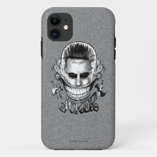 Suicide Squad   Joker Smile iPhone 11 Case