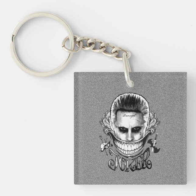 Suicide Squad | Joker Smile Key Ring (Front)