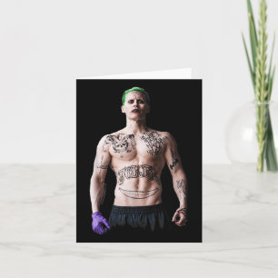 Suicide Squad Joker Stance Black  Card