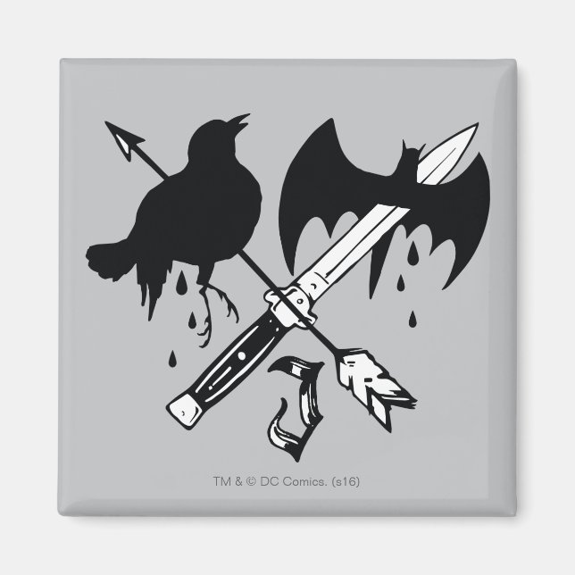 Suicide Squad | Joker Symbol Magnet (Front)
