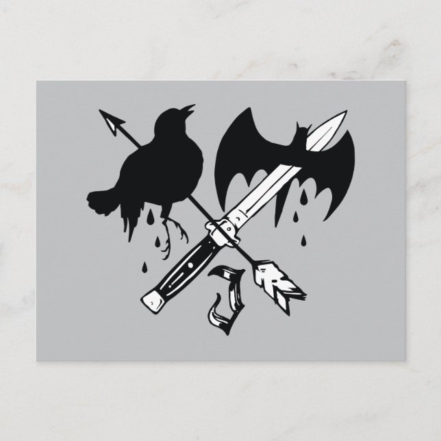 Suicide Squad | Joker Symbol Postcard (Front)