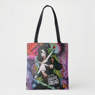 Suicide Squad   Katana Character Graffiti Tote Bag