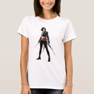 Suicide Squad Katana Comic Book Art T-Shirt