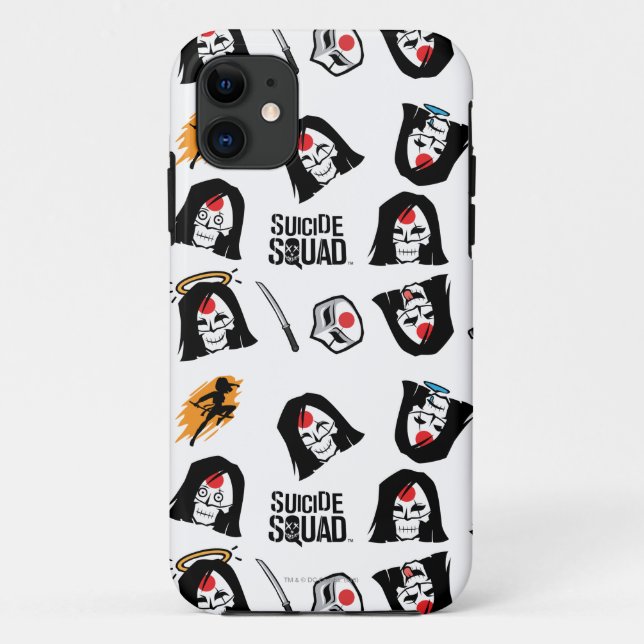 Suicide Squad | Katana Emoji Pattern Case-Mate iPhone Case (Back)