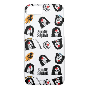 Suicide Squad   Katana Emoji Pattern iPhone 8/7 Case