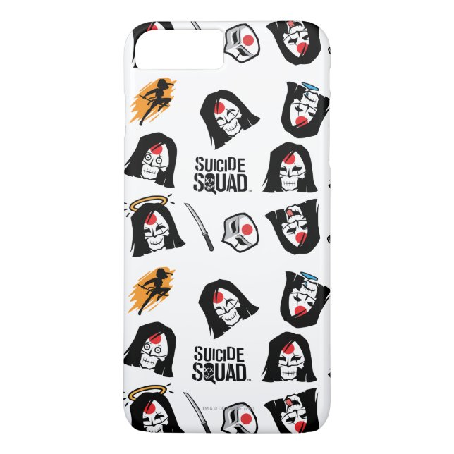 Suicide Squad | Katana Emoji Pattern Case-Mate iPhone Case (Back)