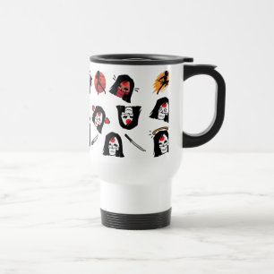 Suicide Squad   Katana Emoji Pattern Travel Mug