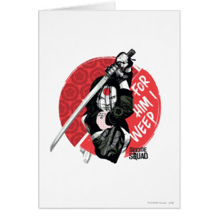 Suicide Squad Katana "For Him I Weep"