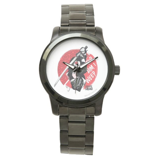 Suicide Squad | Katana "For Him I Weep" Watch (Front)
