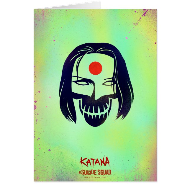 Suicide Squad | Katana Head Icon (Front)