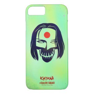 Suicide Squad   Katana Head Icon iPhone 8/7 Case