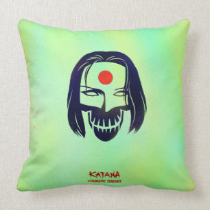 Suicide Squad   Katana Head Icon Cushion