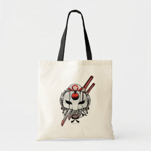 Suicide Squad   Katana Mask & Swords Tattoo Art Tote Bag